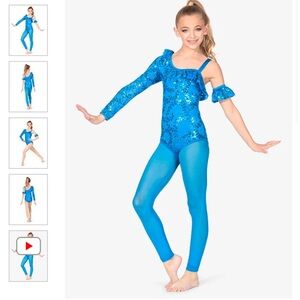 Lot of 6 child sizes Elisse Dance Recital or Competition Costumes New with Tags